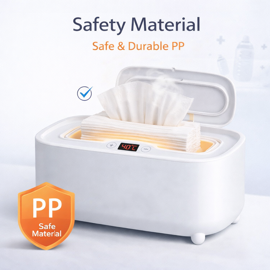 MomiEase Baby Wipes Warmer with Adjustable Temperature & Night Light